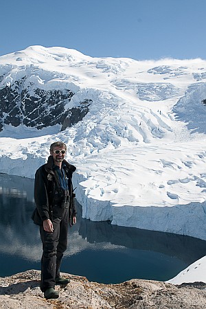 Gérard Bodineau en Antarctique