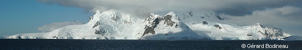 Baie Andvord en Peninsule Antarctique